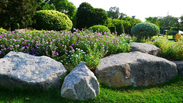 Boulder Landscaping in Asheville