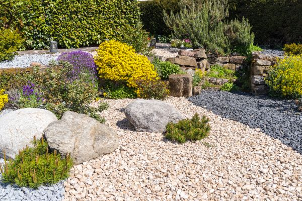 Decorative Gravel Installation in Asheville