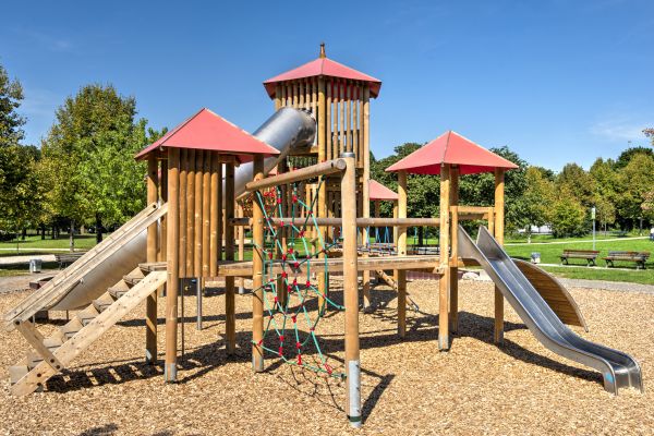 Playground Mulching Service in Asheville