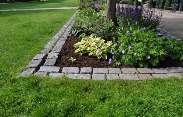Flower Bed Mulching in Asheville