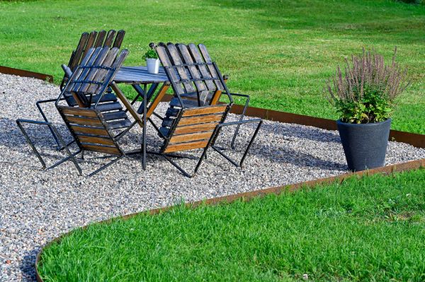 Metal Edging Installation in Asheville