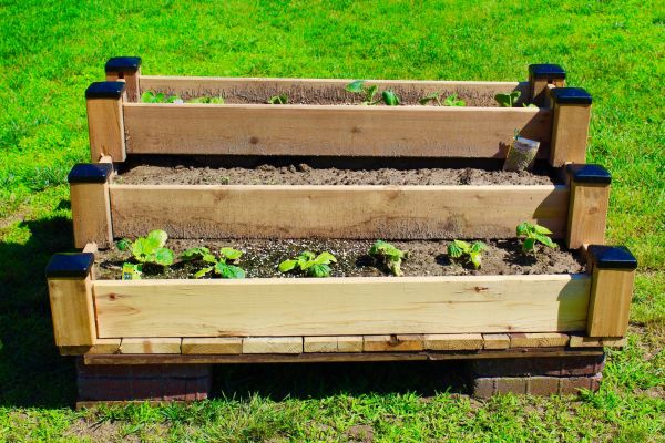 Raised Garden Bed Installation in Asheville